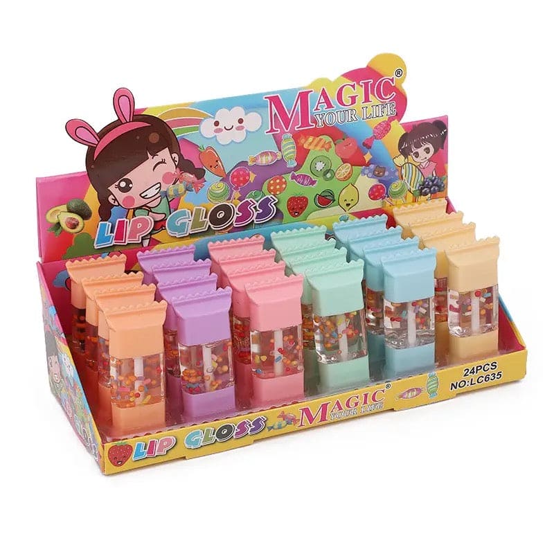 Set Of 6 Cute Candy Shape Lip Gloss, Transparent Gloss Set, Moisturizing Long Lasting Lip Gloss, Crystal Lip Gloss Oil For Women Lips, Non-Stick Waterproof Lip Gloss Set Of 6 Cute Candy Shape Lip Gloss, Transparent Gloss Set, Moisturizing Long Lasting Lip Gloss, Crystal Lip Gloss Oil For Women Lips, Non-Stick Waterproof Lip Gloss